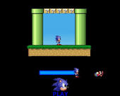 Super Sonic in der Mario Welt