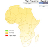 Länder in Afrika
